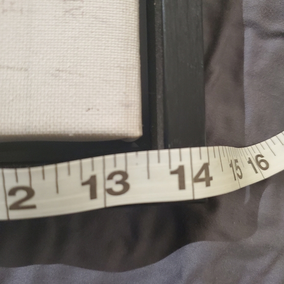 Rice Paper Butterfly 14-Inch Square Framed Canvas Wall Art - Picture 3 of 6